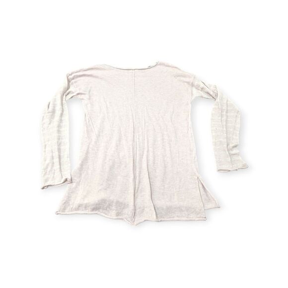 Hem & Thread Pink Thin Long Sleeve Knit Sweater Size Small E - Picture 4 of 7